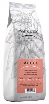 Kafijas pupiņas PROFESSIONAL MOCCA, 1 kg