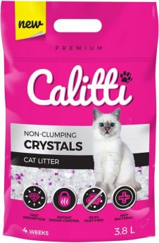 Kaķu pakaiši CALITTI Crystals, 3.8l
