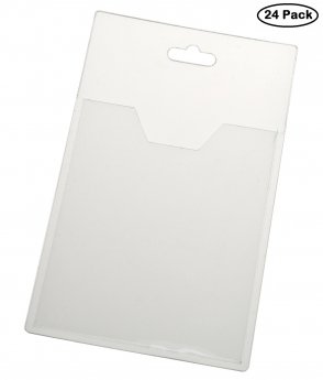Karšu / dokumentu turētājs Europel atvērts 60x90mm, 24 gab.