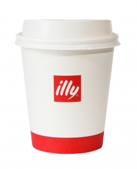 Kartona krūzītes illy 10oz, 80 gb (bez vāciņiem)