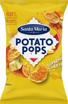 Kartupeļu čipsi ar siera garšu 100 g, Santa Maria