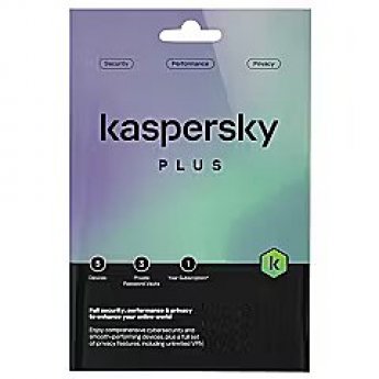 Kaspersky Lab Programma Kaspersky Plus Pamata Licence 1 Gads 3 Iekārtām