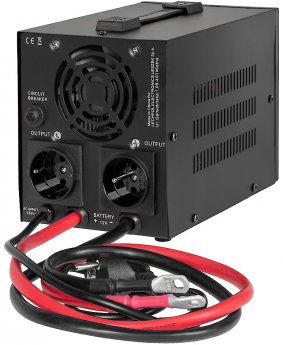 Kemot PROsinus-500-LiFePo4 emergency power supply – a pure sine wave inverter with a 12V charging function, 230V, 500VA/300W
