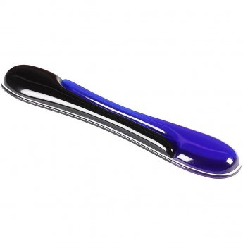 Kensington Duo Gel Keyboard Wrist Rest, Blue/Black