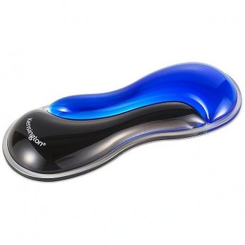 Kensington Slim Duo Gel Mouse/Track ball Wrist Rest - Blue