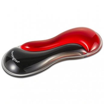 Kensington Slim Duo Gel Mouse/Track ball Wrist Rest - Red