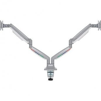 Kensington SmartFit One Touch Dual Monitor Arm, monitor holder (grey)