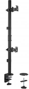 Kensington Vertical Stacking Dual Monitor Arm, 13-32"