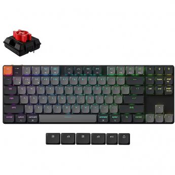 Keychron KEYBOARD WRL K1 RGB/BLACK K1X-H1