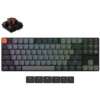 Keychron KEYBOARD WRL K1 RGB/BLACK K1X-H3