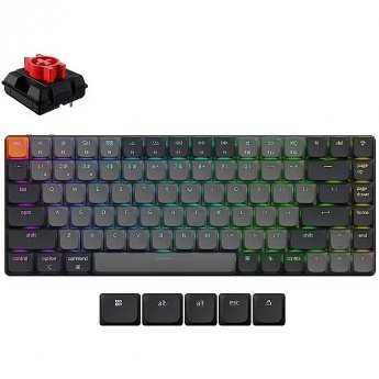 Keychron KEYBOARD WRL K3 RGB/BLACK K3X-B1