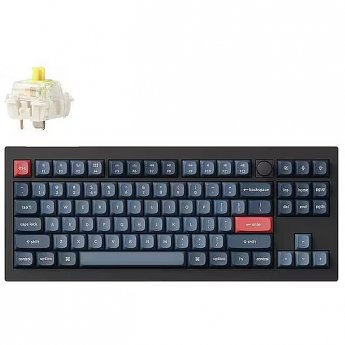 Keychron KEYBOARD WRL V3 MAX RGB/CARBON BLACK V3M-D4