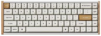 Keychron Klawiatura gamingowa Keychron K6H Gateron Double-Rail Magnetic Nebula bezprzewodowa magnetyczno-mechaniczna podświetlana biała