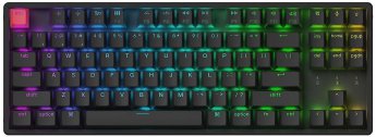 Keychron Klawiatura gamingowa Keychron K8 V2 Keychron Super Red bezprzewodowa mechaniczna podświetlana czarna