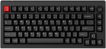 Keychron Klawiatura gamingowa Keychron L5W-M1 Lemokey Ultra-fast Lime Magnetic Switch przewodowa magnetyczno-mechaniczna podświetlana czarna