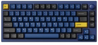 Keychron Klawiatura gamingowa Keychron P1P-O1 Keychron Super Red bezprzewodowa mechaniczna podświetlana niebieski