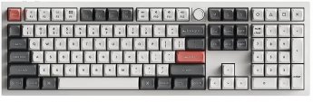 Keychron Klawiatura gamingowa Keychron Q6U-P1 100% Milk POM Red Switch Hot-Swap 8K