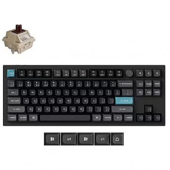 Keychron Q3U-M3 WRL Q3 ULTRA, BLACK 
