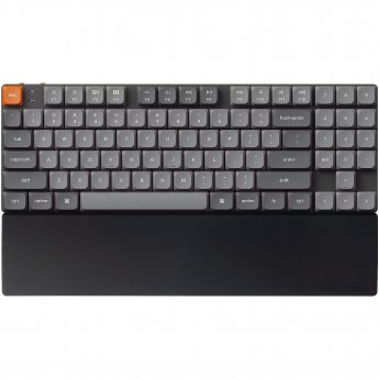 Keychron Silicone Palm Rest for K1 SE/K1 Pro/K13 Pro, wrist rest black