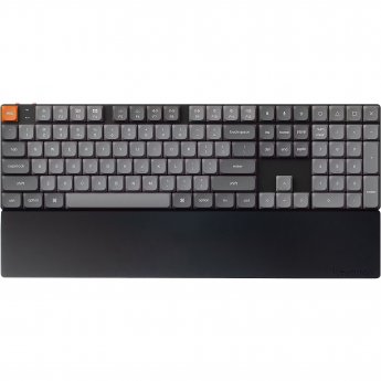Keychron Silicone Palm Rest for K5 SE/K5 Max/K5 Pro, wrist rest black