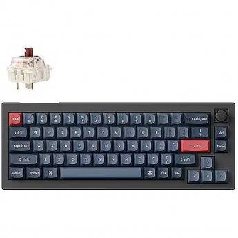 Keychron V2M-D3 WRL V2 MAX RGB, CARBON BLACK 