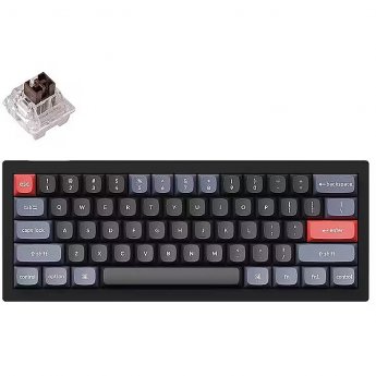 Keychron V4-B3 WRL V4 RGB, CARBON BLACK 