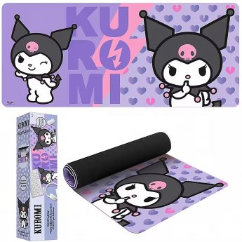 Kids Euroswan Mouse pad 80x30cm Hello Kitty Kuromi