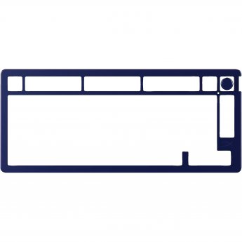 Kingston Alloy Rise 75 Top Plate Navy Blue