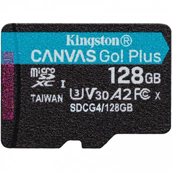 Kingston Canvas Go Plus Gen4, 128GB microSDXC