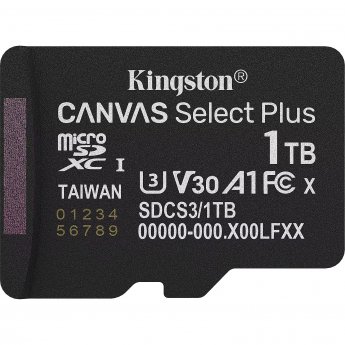 Kingston Canvas Select Plus, 1TB, microSDXC