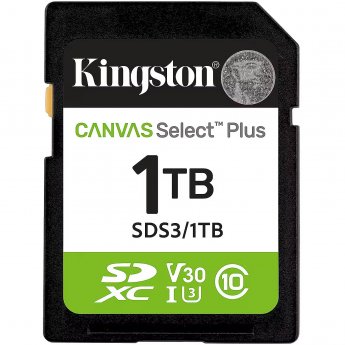 Kingston Canvas Select Plus, 1TB, SDXC