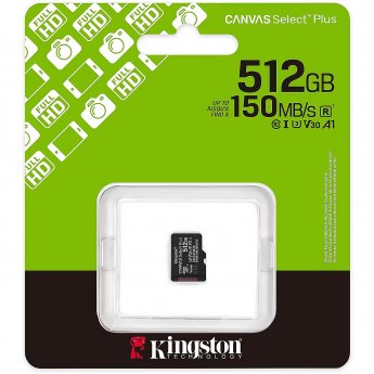 Kingston Canvas Select Plus, 512GB microSDXC