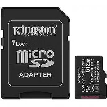 Kingston Canvas Select Plus, 512GB microSDXC, +Adapter
