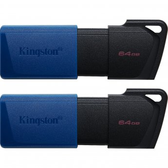 Kingston DT Exodia M, 64GB, Black & Blue, 2 Pieces