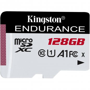 Kingston Endurance, microSDXC, 128GB, Class 10, UHS-I, U1