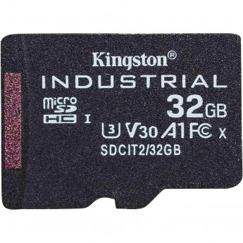 Kingston Industrial, microSDHC, 32GB, Class 10, UHS-I, U3, V30
