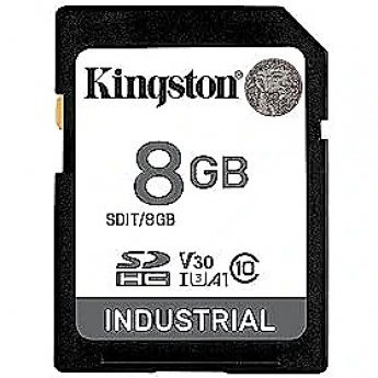 Kingston Industrial, SDHC, 8GB, UHS-I, U3, V30