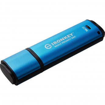 Kingston IronKey Vault Privacy 50C, 16GB, AES-256, Blue