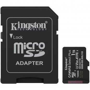 Kingston microSDXC Canvas Select Plus 1TB 150R Class 10 UHS-I