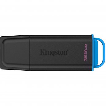 Kingston Technology DataTraveler 128GB Portable USB 3.2 Gen 1 Exodia Black/Blue