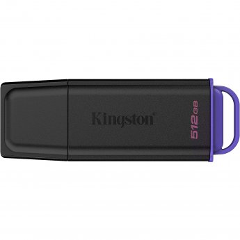 Kingston Technology DataTraveler 512GB Portable USB 3.2 Gen 1 Exodia Black/Purple
