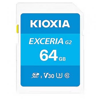 Kioxia Exceria G2, 64GB, SDHC
