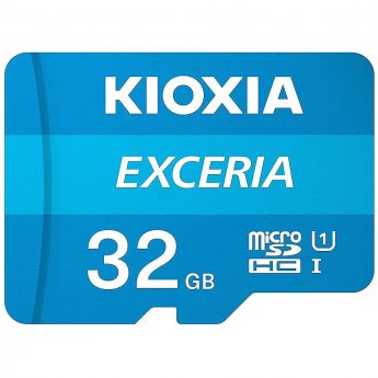 Kioxia Exceria M203, microSDHC, 32GB, Class 10, UHS-I,+Adapter