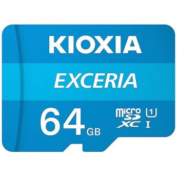 Kioxia Exceria M203, microSDHC, 64GB, Class 10, UHS-I,+Adapter