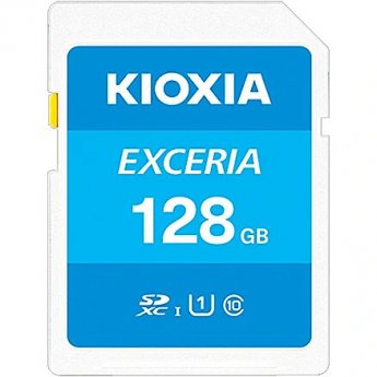 Kioxia Exceria N203, 128GB, SDXC, UHS-I, U1, V10