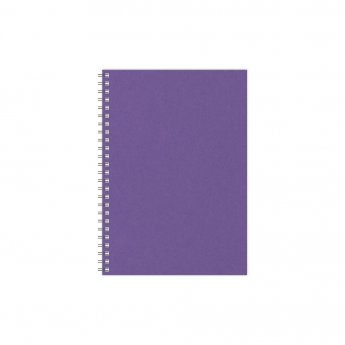 Klade - planotājs TIMER ar spirāli, A5 formāts, punktotas lapas, violetā krāsā