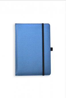 Klade - planotājs UNIVERSAL BLACK EDITION, A5,ar gumiju, zila krāsa