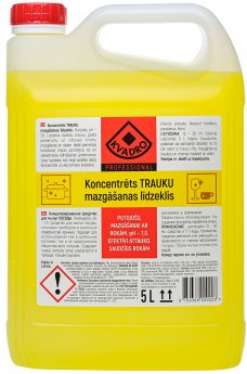 Koncentrēts trauku mazgāšanas līdzeklis KVADRO, 5l