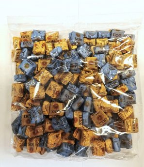 Konfektes Īriss Mix JEDNOSC ar kakao un piena garšu, 1kg