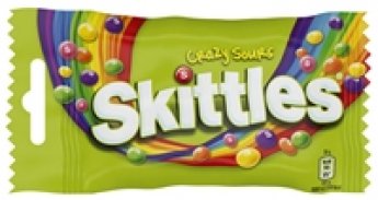 Konfektes SKITTLES Crazy Sours 38g